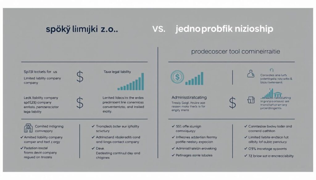porównanie spółki z o.o. i jednoosobowej działalności